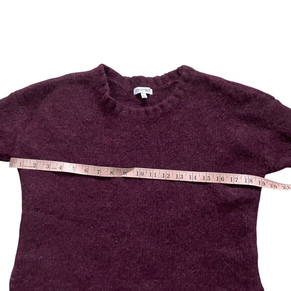 Johnny Was Womens Burgundy Wool Blend Sweater Size Note - Picture 6 of 8